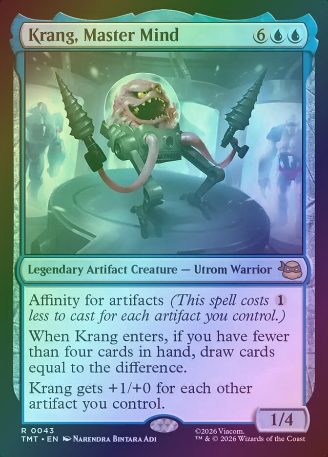 Krang, Master Mind (TMT) (43) / Foil