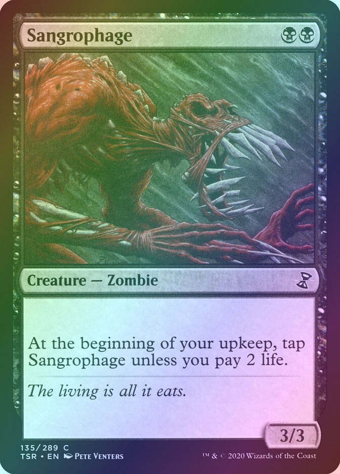 Sangrophage (TSR) (135) / Foil