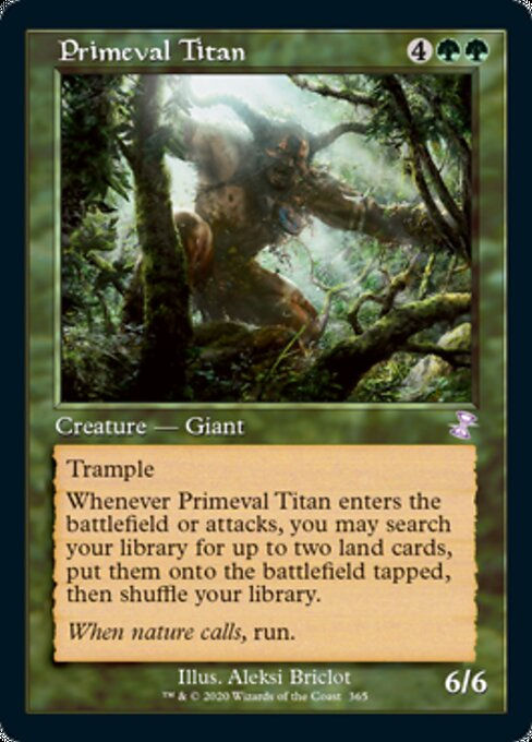 Primeval Titan (TSR) (Timeshifted)