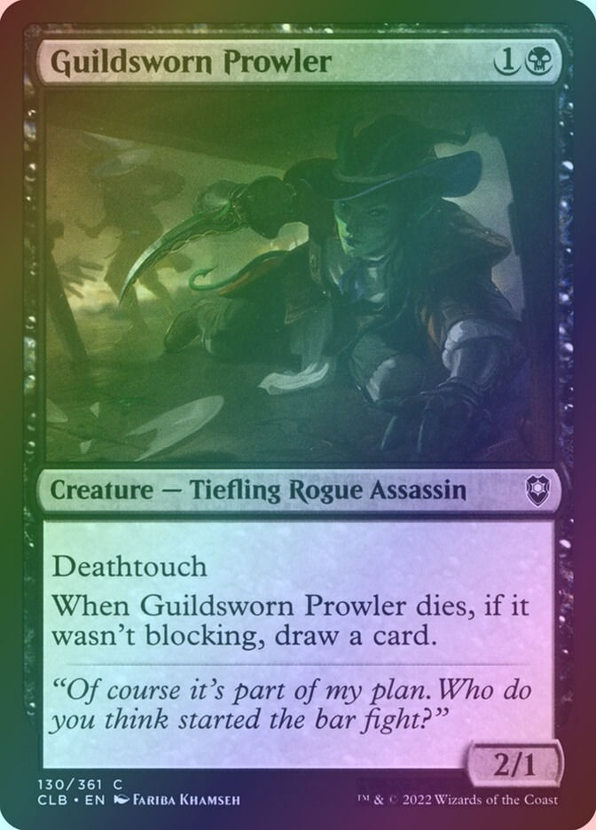 Guildsworn Prowler (CLB) (130) / Foil