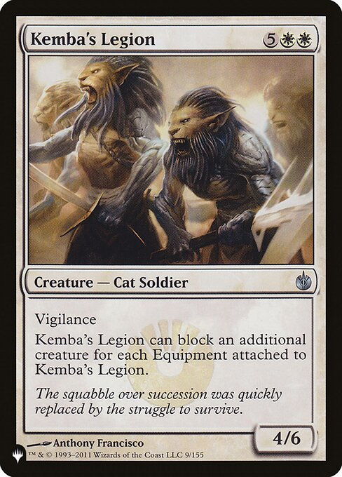 Kemba's Legion (PLST) (MBS-9)