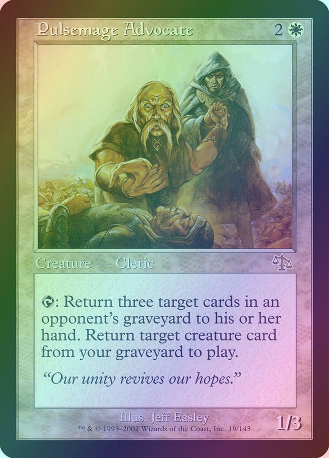 Pulsemage Advocate (JUD) (19) / Foil