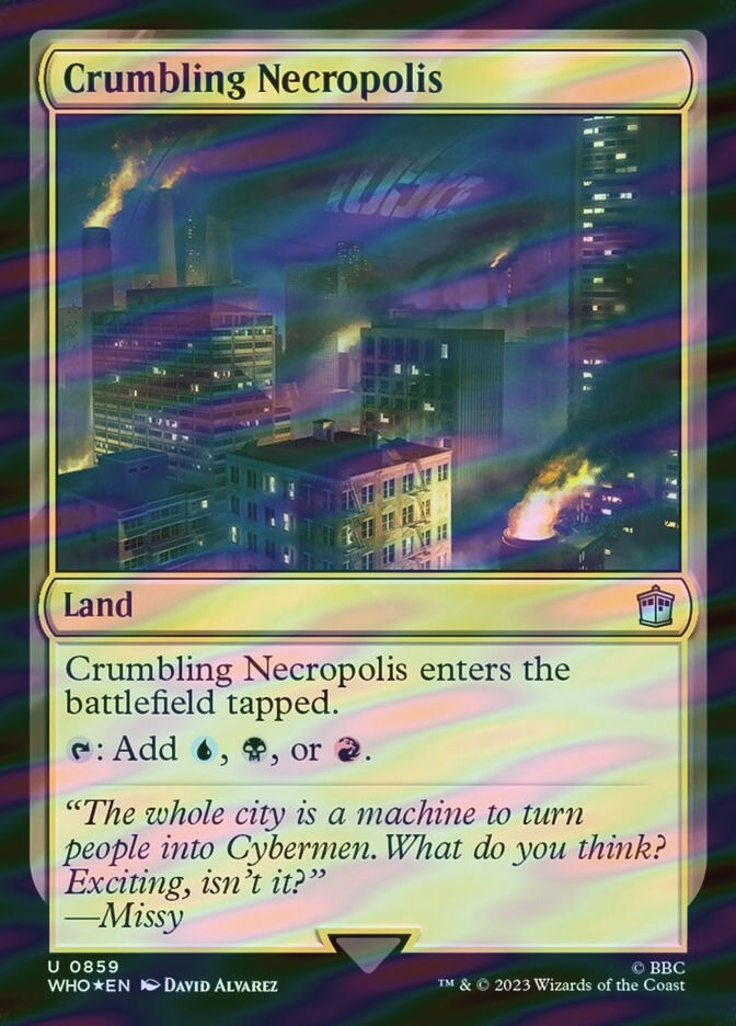 Crumbling Necropolis (WHO) (859) / Surge Foil