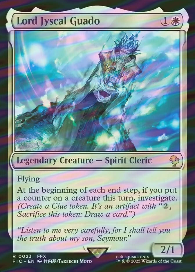 Lord Jyscal Guado (FIC) (23) / Surge Foil