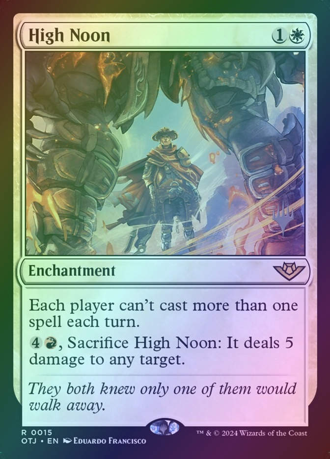 High Noon (POTJ) (15p) / Foil