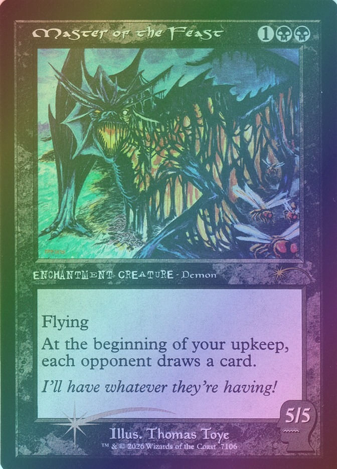 Master of the Feast (SLD) (7106) / Foil