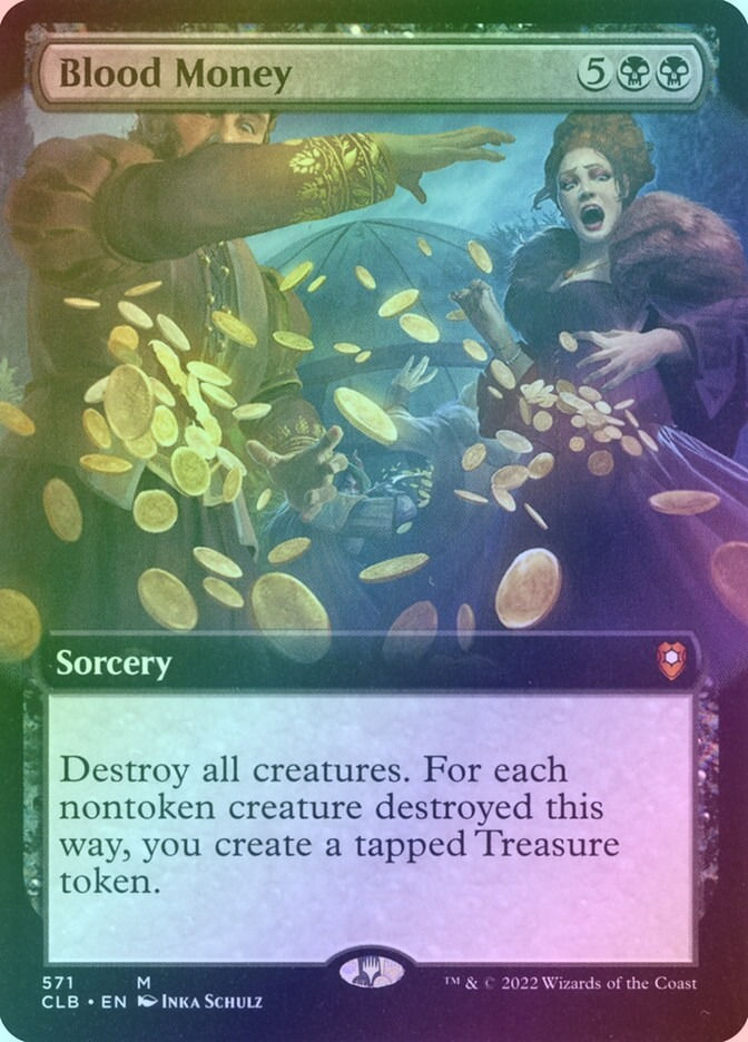 Blood Money (CLB) (571) / Extended Art / Foil
