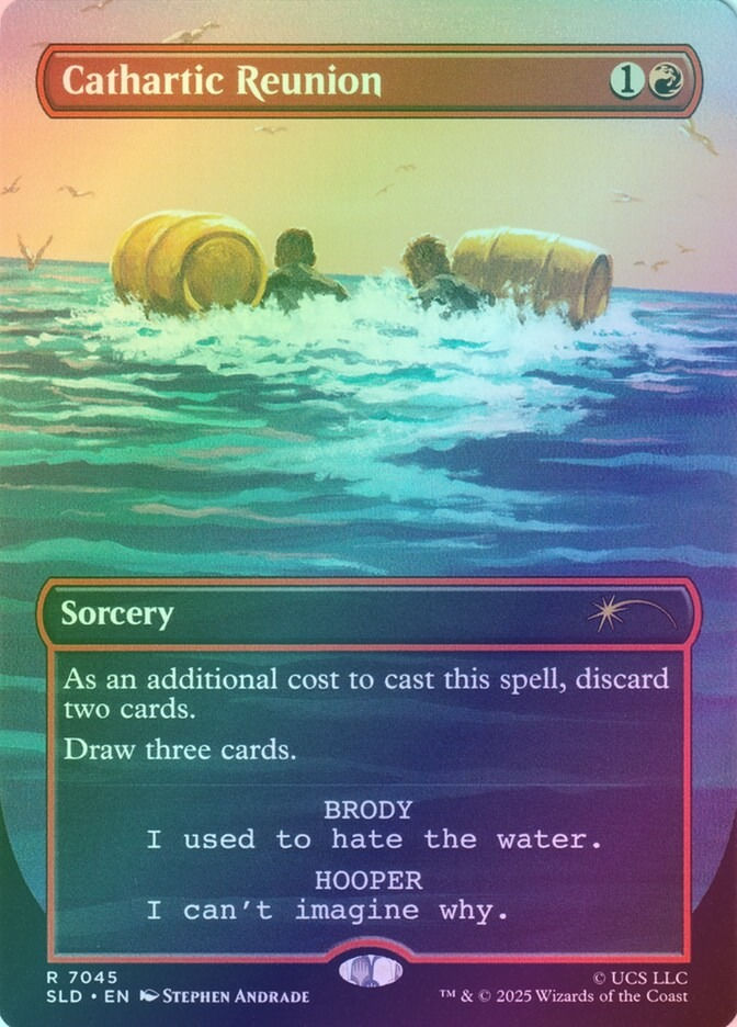 Cathartic Reunion (SLD) (7045) / Borderless / Rainbow Foil