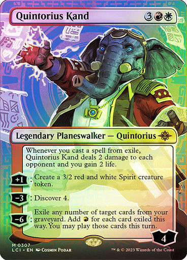 Quintorius Kand (lci) / Borderless (307) / Foil