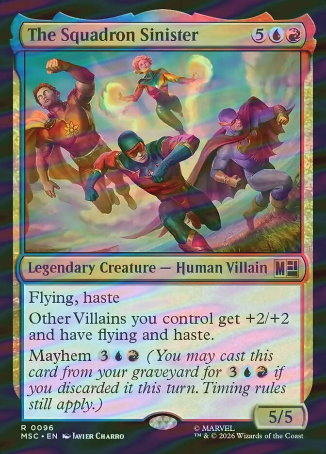 The Squadron Sinister (MSC) (96) / Surge Foil