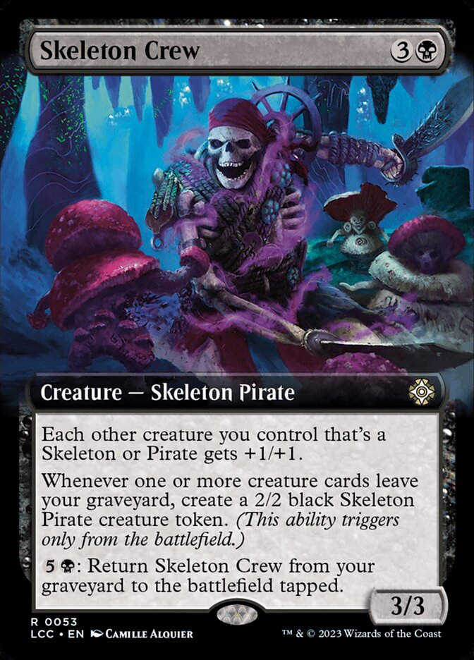 Skeleton Crew (LCC) (53) / Extended Art