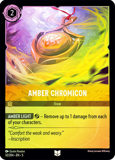Amber Chromicon (LOR_SHS) / Foil