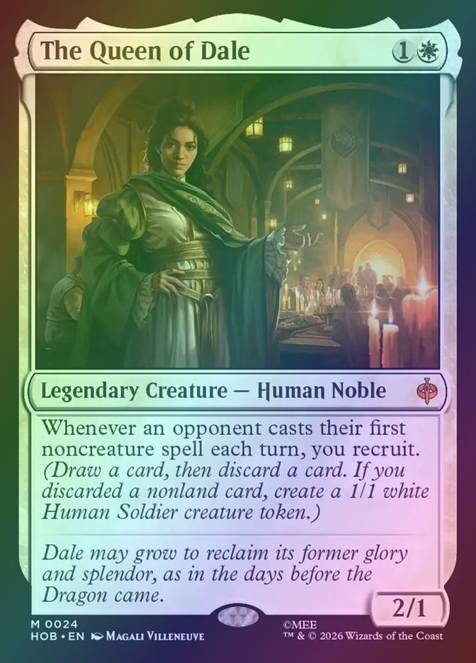 The Queen of Dale (HOB) (24) / Foil