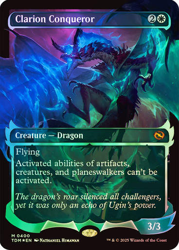 Clarion Conqueror (TDM) (400) / Foil / Showcase Ghostfire (A) (EN)