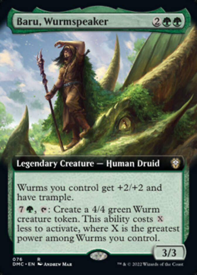 Baru, Wurmspeaker (DMC) / Extended Art