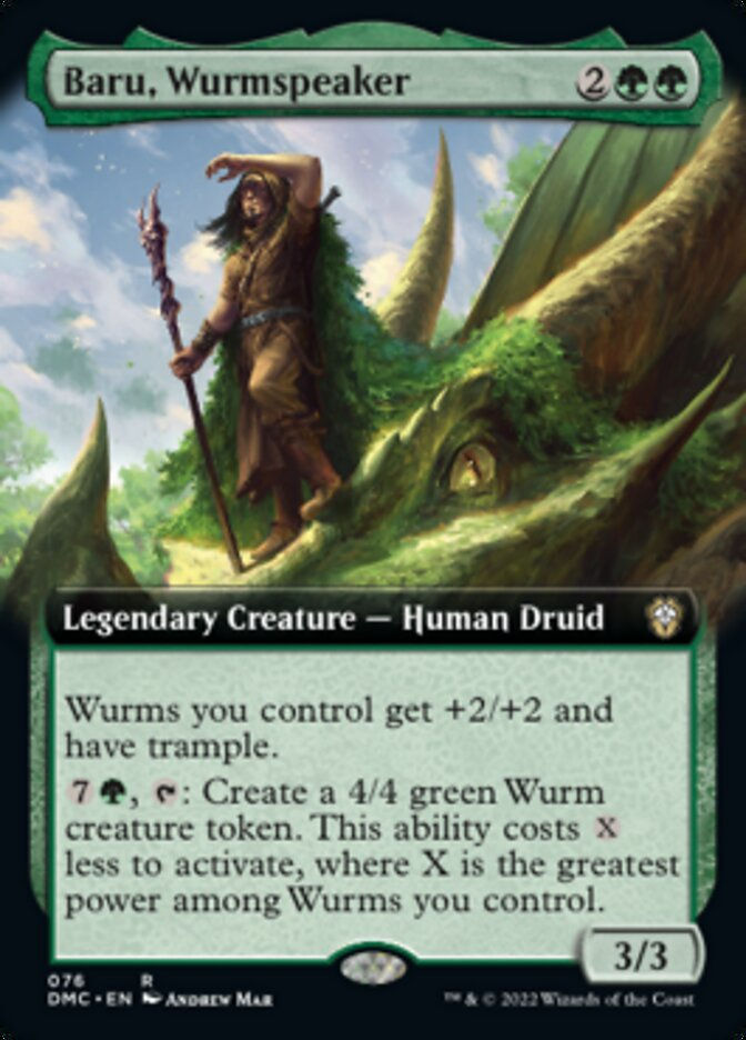 Baru, Wurmspeaker (DMC) / Extended Art
