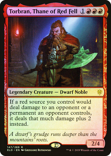 Torbran, Thane of Red Fell (ELD) (147) / Foil