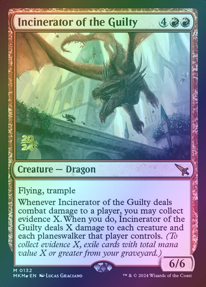 Incinerator of the Guilty (PMKM) (132s) / Foil