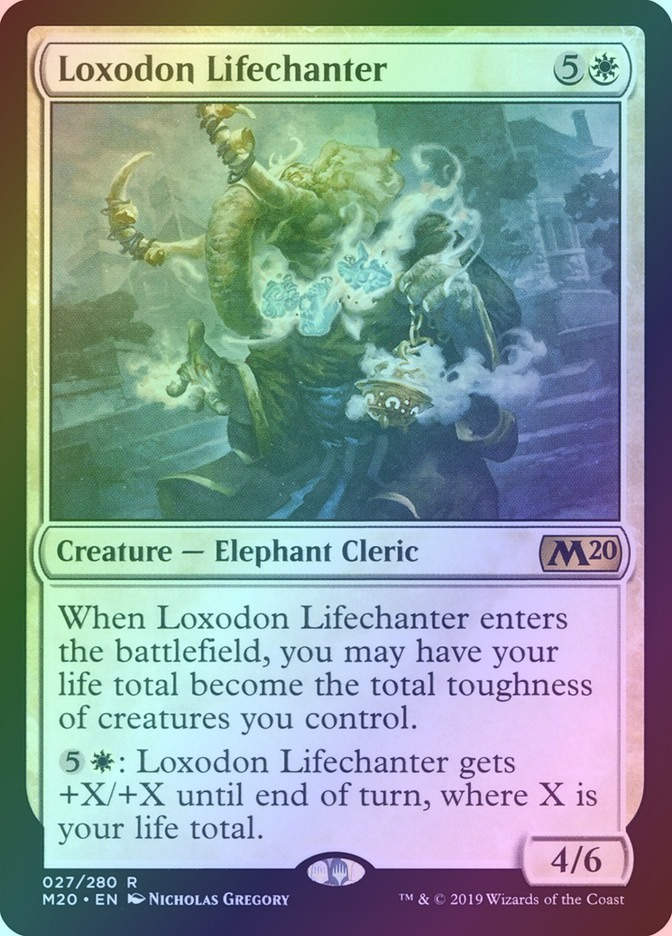 Loxodon Lifechanter (M20) (27) / Foil
