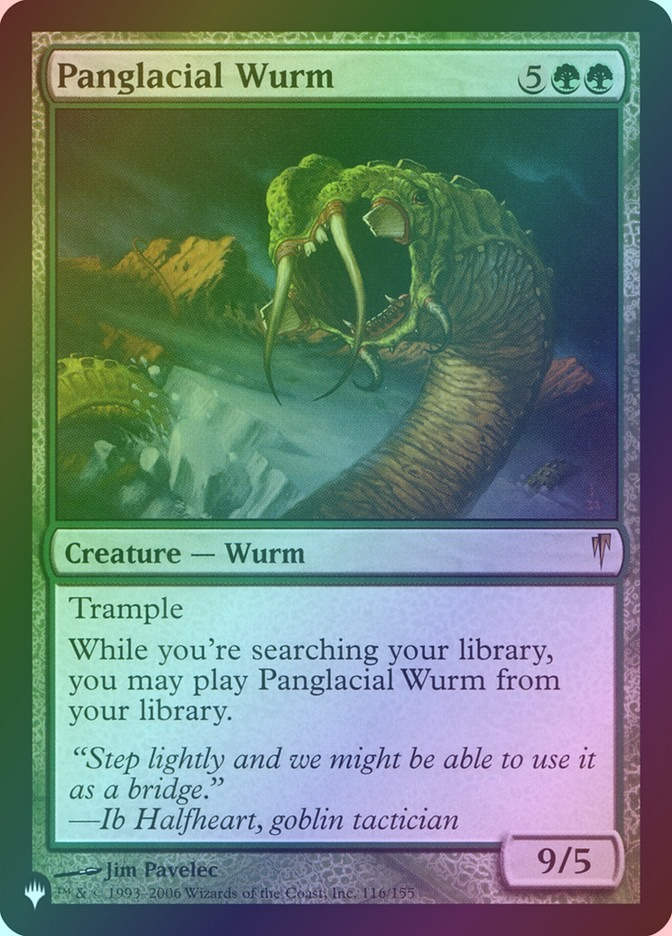 Panglacial Wurm (PLST) (CSP-116) / Foil
