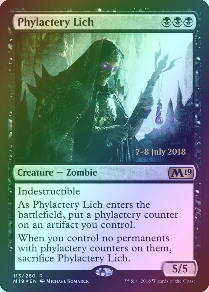 Phylactery Lich (PM19) (113s) / Foil