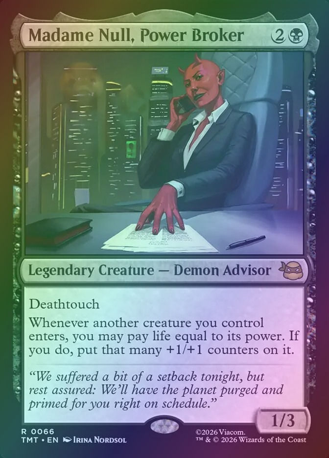Madame Null, Power Broker (TMT) (66) / Foil