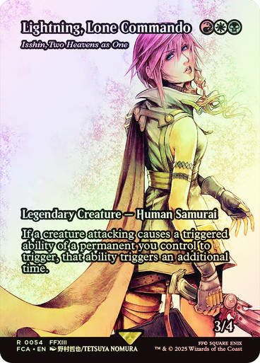 Isshin, Two Heavens as One (FCA) (54) / Borderless / Foil
