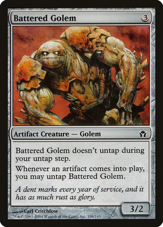 Battered Golem (5DN) (106)