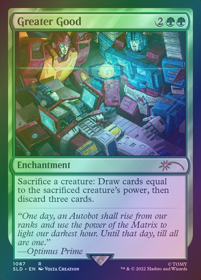 Greater Good (SLD) (1087) / Foil