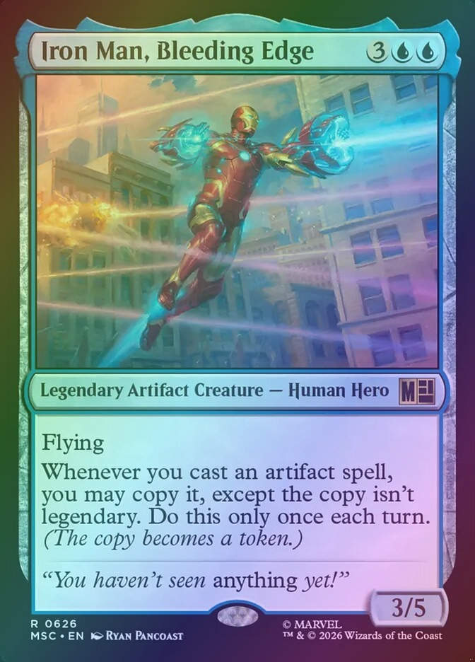 Iron Man, Bleeding Edge (MSC) (626) / Foil