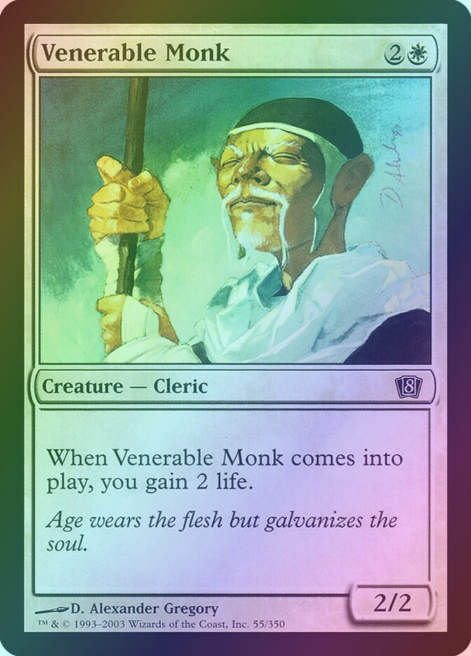 Venerable Monk (8ED) (55★) / Foil