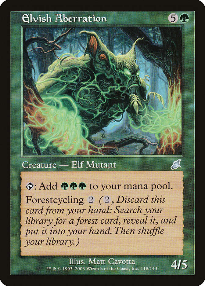 Elvish Aberration (scg)