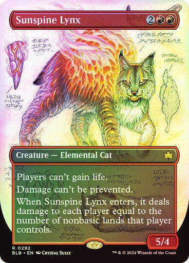 Sunspine Lynx (blb) (292) / Borderless Foil
