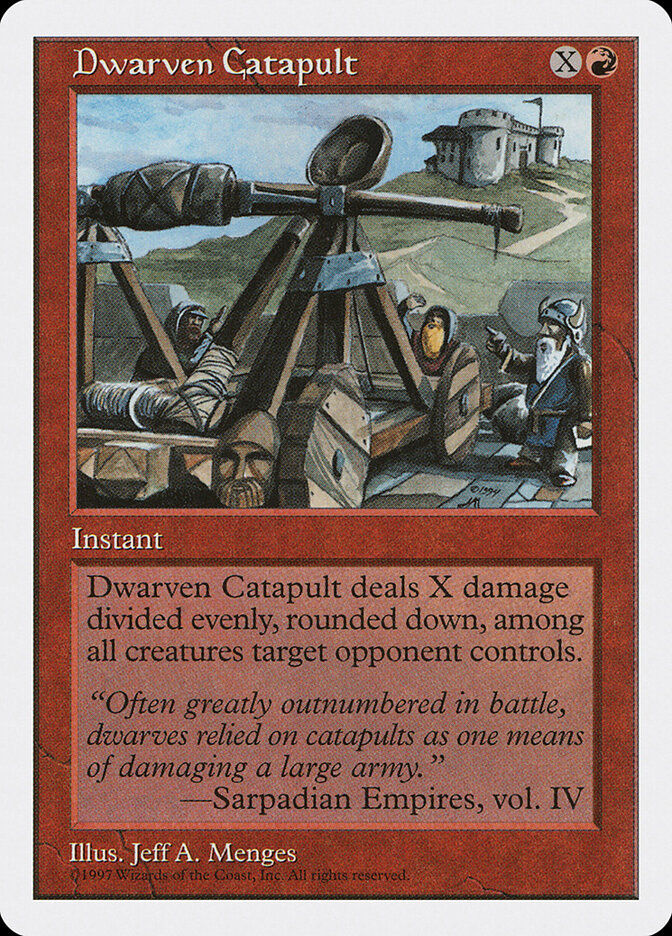 Dwarven Catapult (5ED) (220)