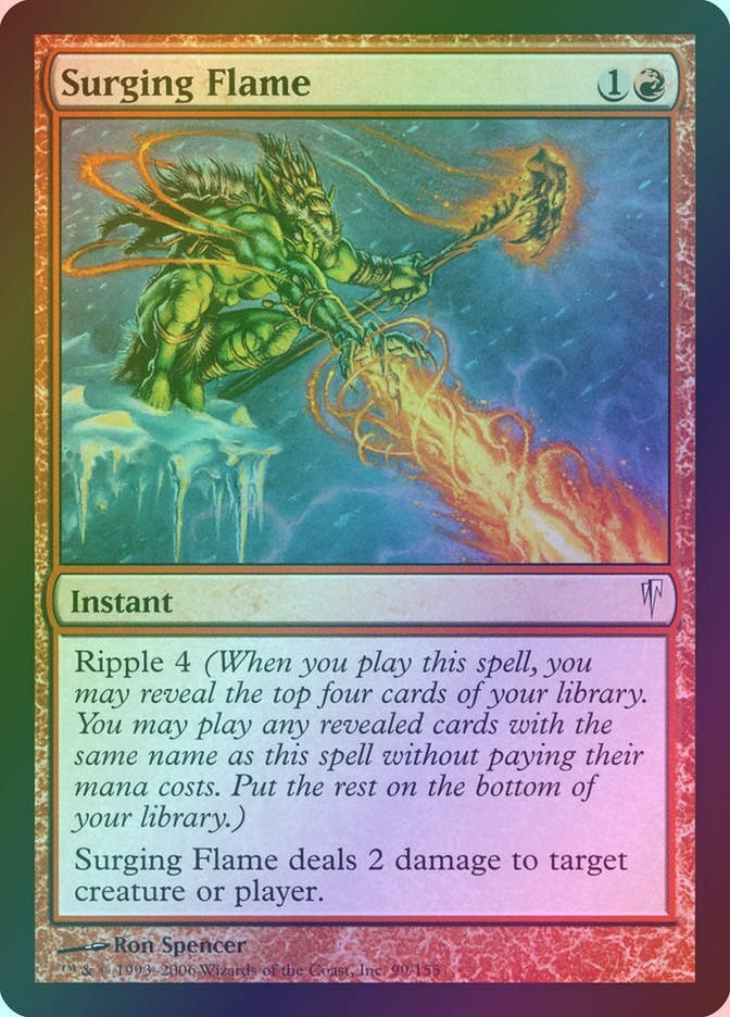 Surging Flame (CSP) (99) / Foil
