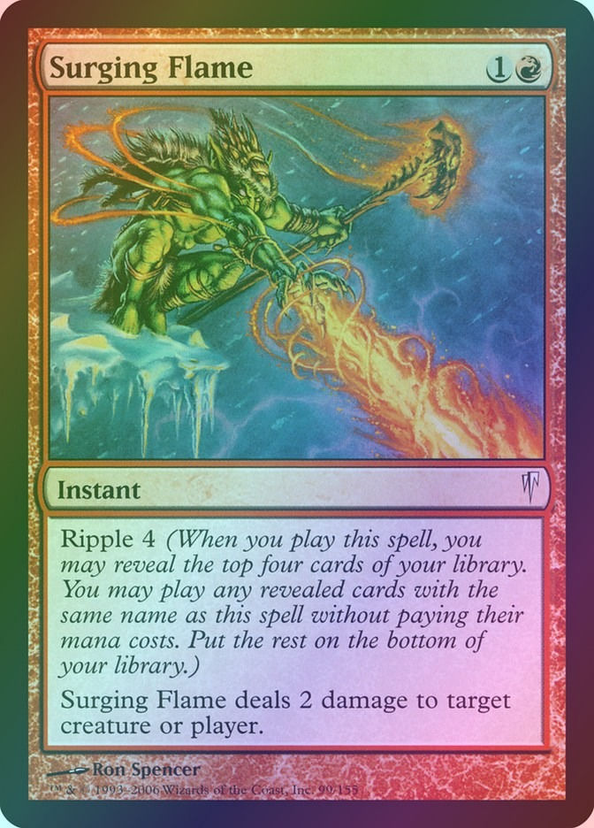 Surging Flame (CSP) (99) / Foil