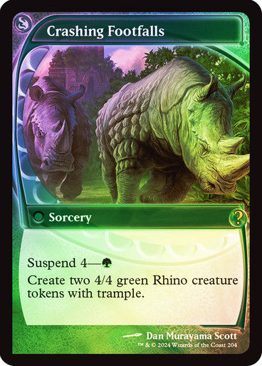 Crashing Footfalls (MB2) (204) / Foil