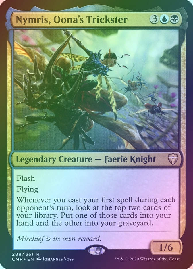 Nymris, Oona's Trickster (CMR) (288) / Foil