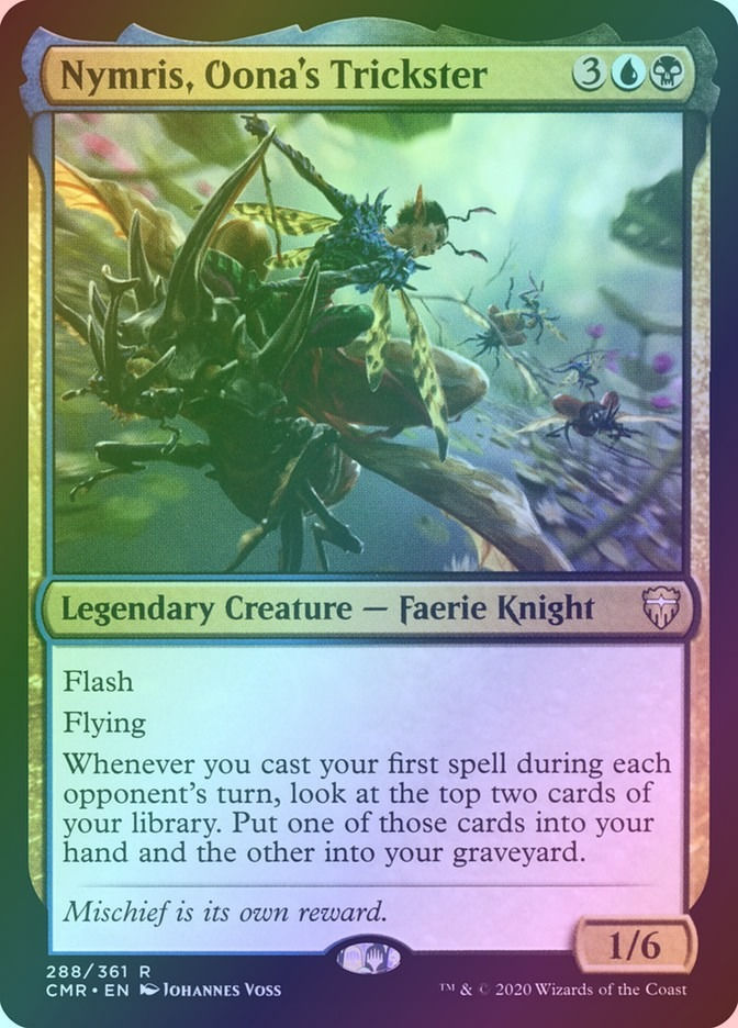 Nymris, Oona's Trickster (CMR) (288) / Foil