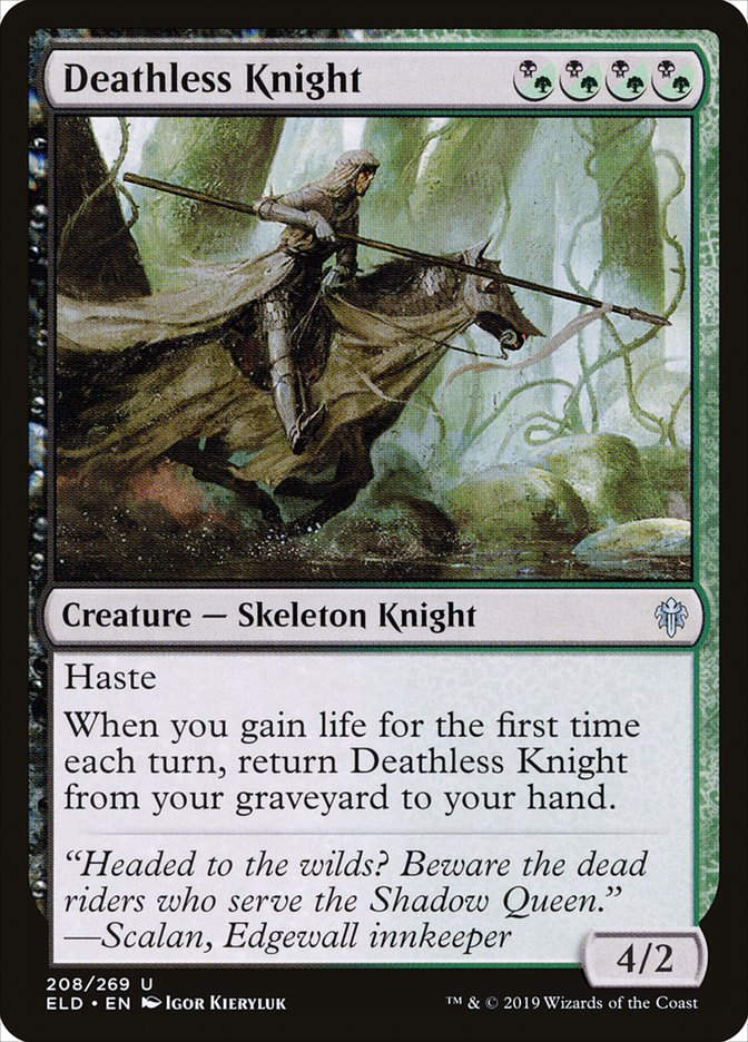 Deathless Knight (ELD) (208)