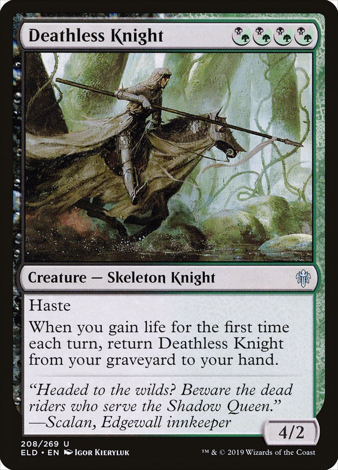 Deathless Knight (ELD) (208)