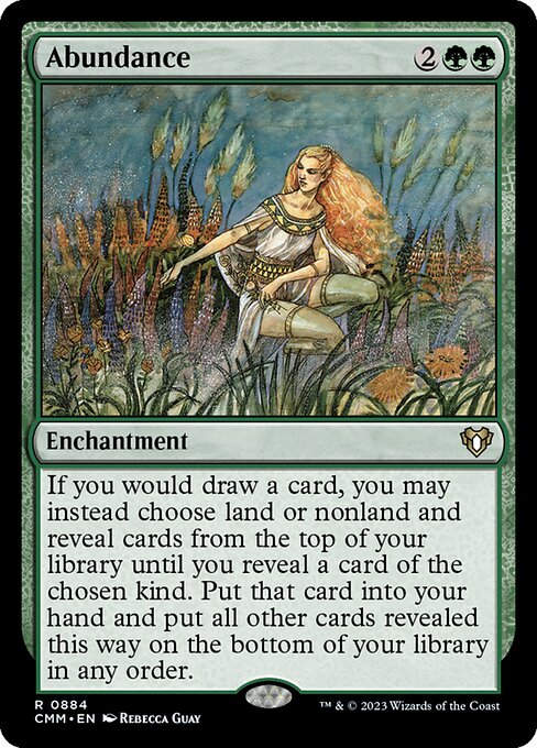 Abundance (cmm) (Commander Deck)