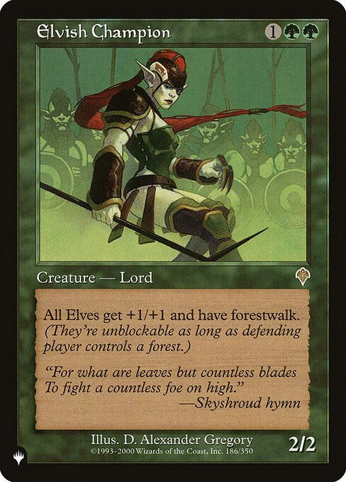Elvish Champion (PLST) (INV-186)