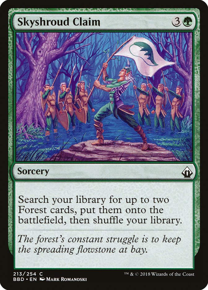 Skyshroud Claim (BBD) (213) / Foil