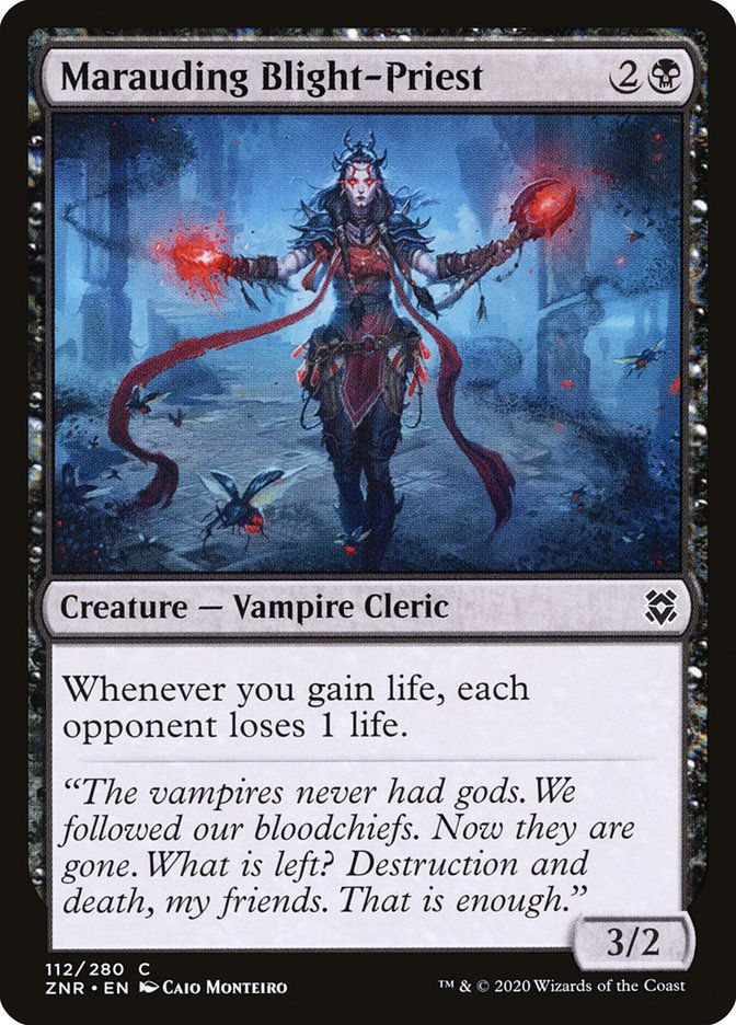 Marauding Blight-Priest (ZNR) (112)