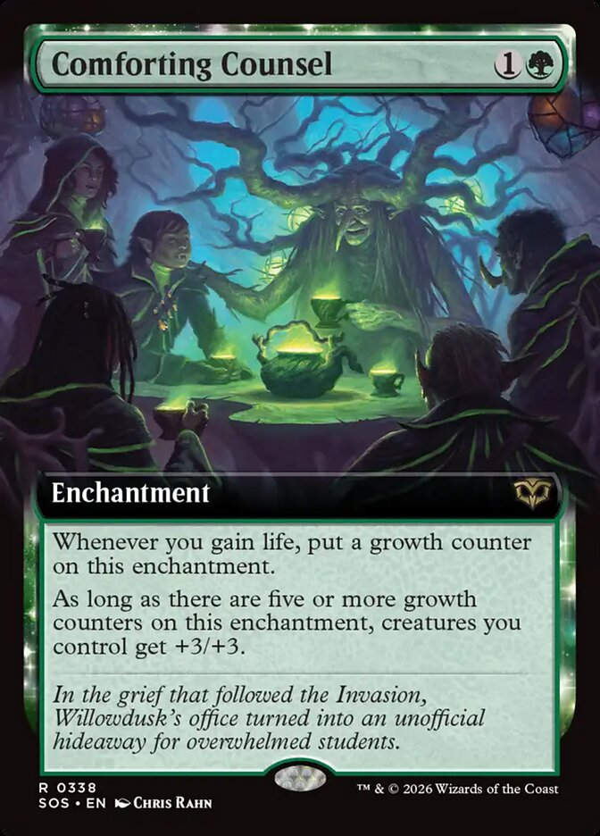 Comforting Counsel (SOS) (338) / Extended Art