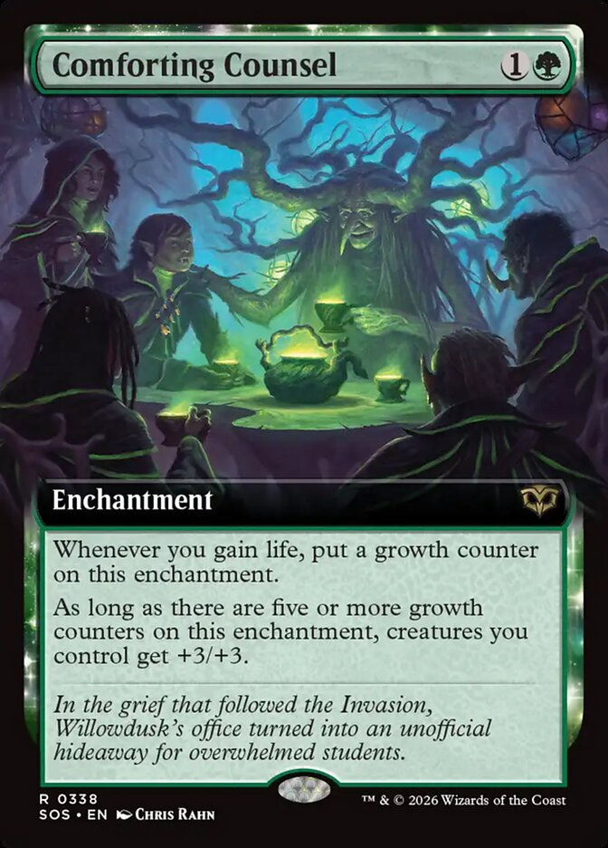 Comforting Counsel (SOS) (338) / Extended Art