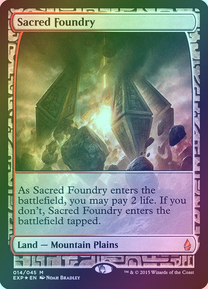 Sacred Foundry (EXP) (14) / Foil
