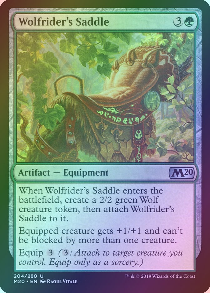 Wolfrider's Saddle (M20) (204) / Foil