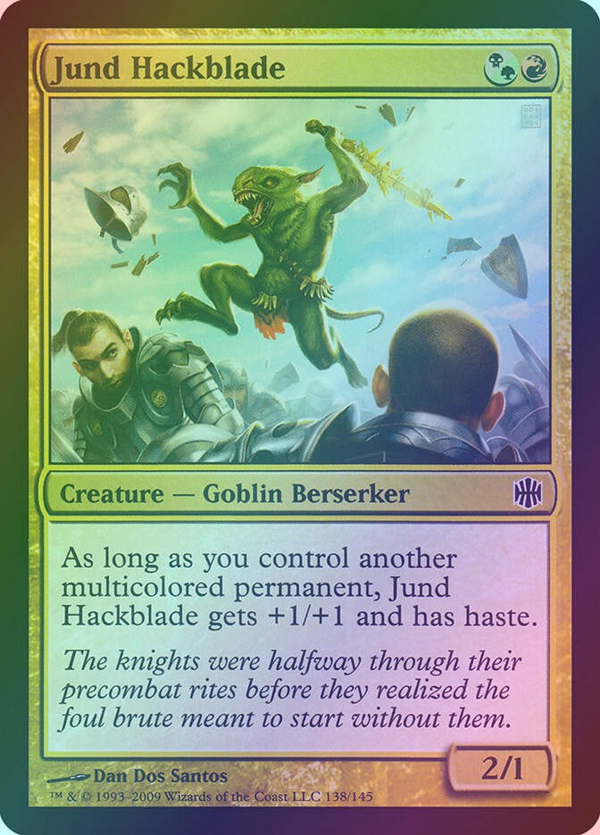 Jund Hackblade (ARB) (138) / Foil